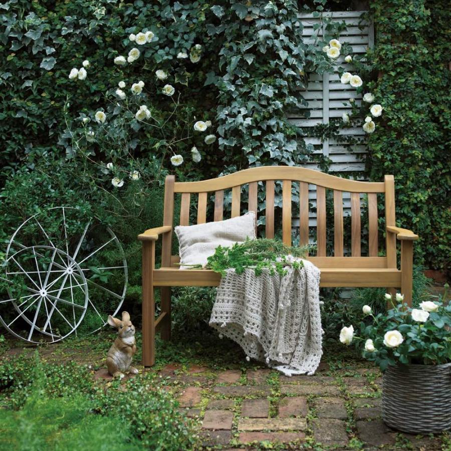 dinos（ディノス） 英国風クイーンベンチ 幅120cm ガーデン