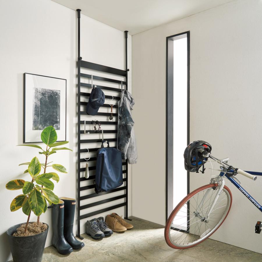 dinos（ディノス） 玄関をおしゃれに飾れる 天井突っ張り壁面