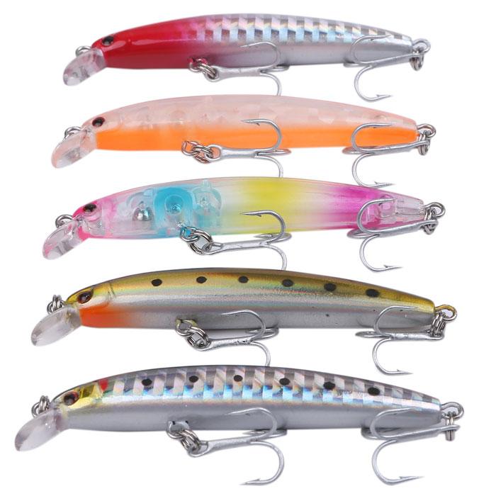 ルアー ミノー フローティング シーバス 3g 60mm 5個セット カサゴ