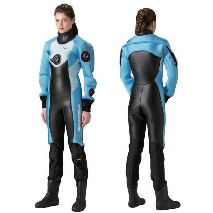 World Dive（ワールドダイブ）ドライスーツ LSR50 3.5mm レディース