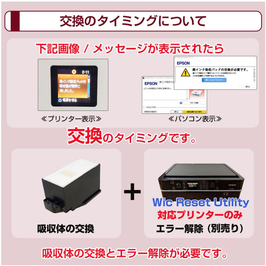 エコインク XP700 廃インク吸収パッド エプソン プリンター EPSON 廃