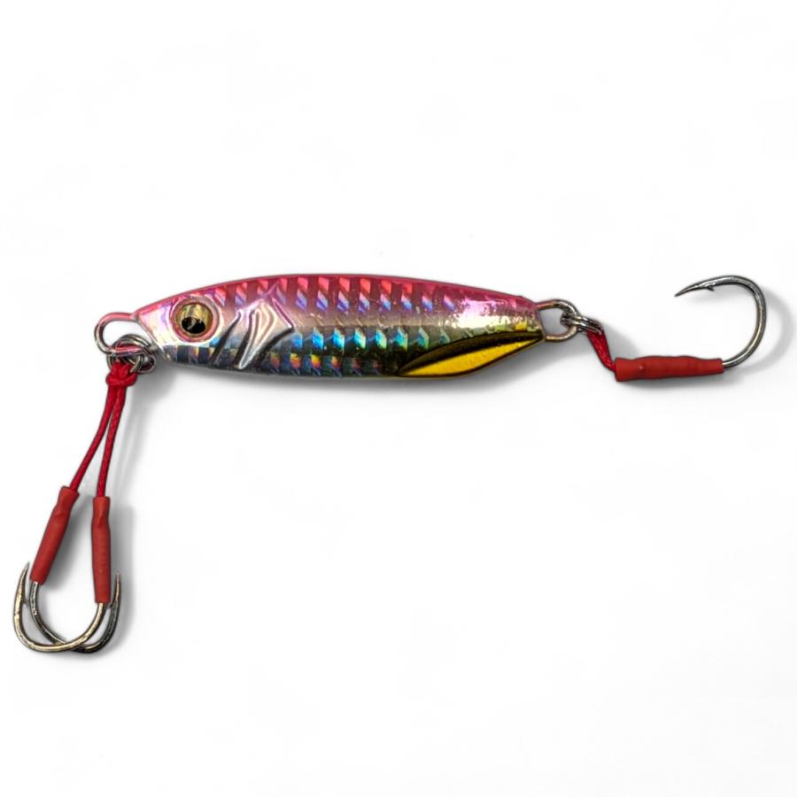 メタルジグ 40g 4個セット 格安 ダブルアシストフック ライト