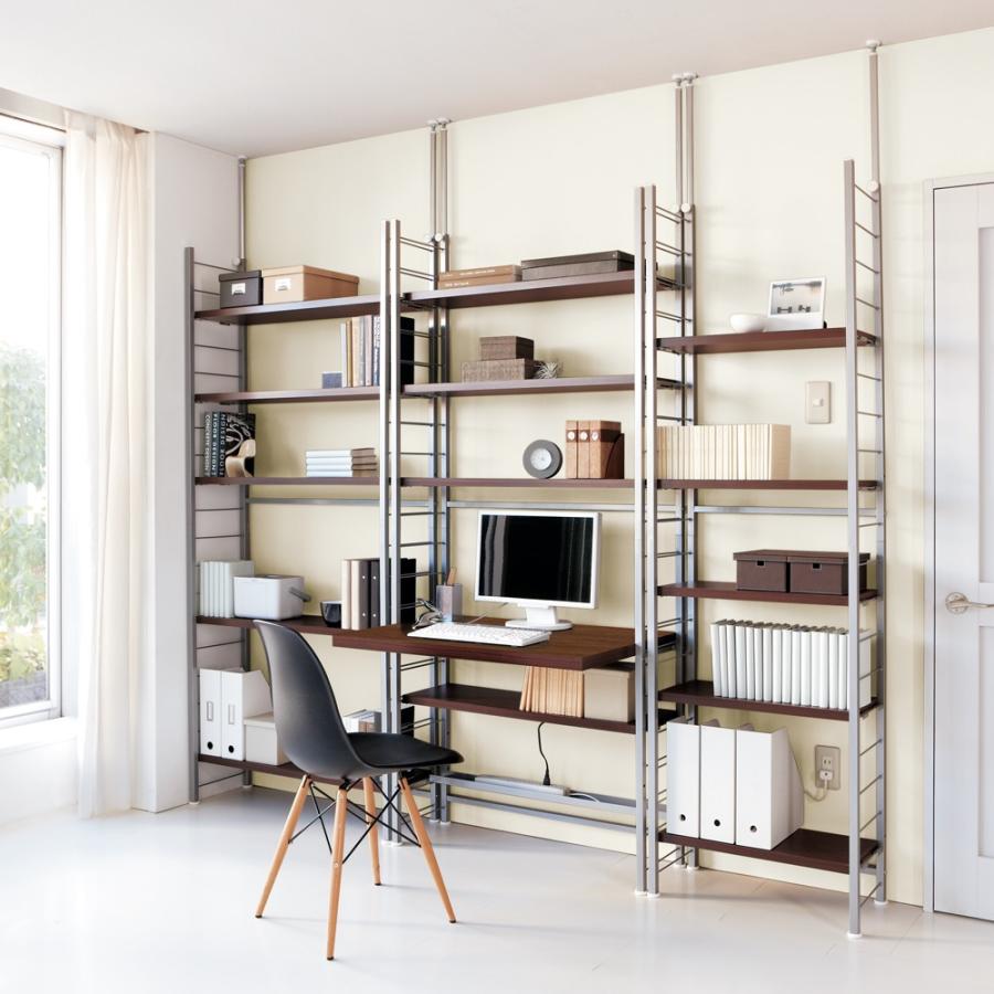 dinos（ディノス） 突っ張り式高さ調節シリーズ シェルフラック 幅60