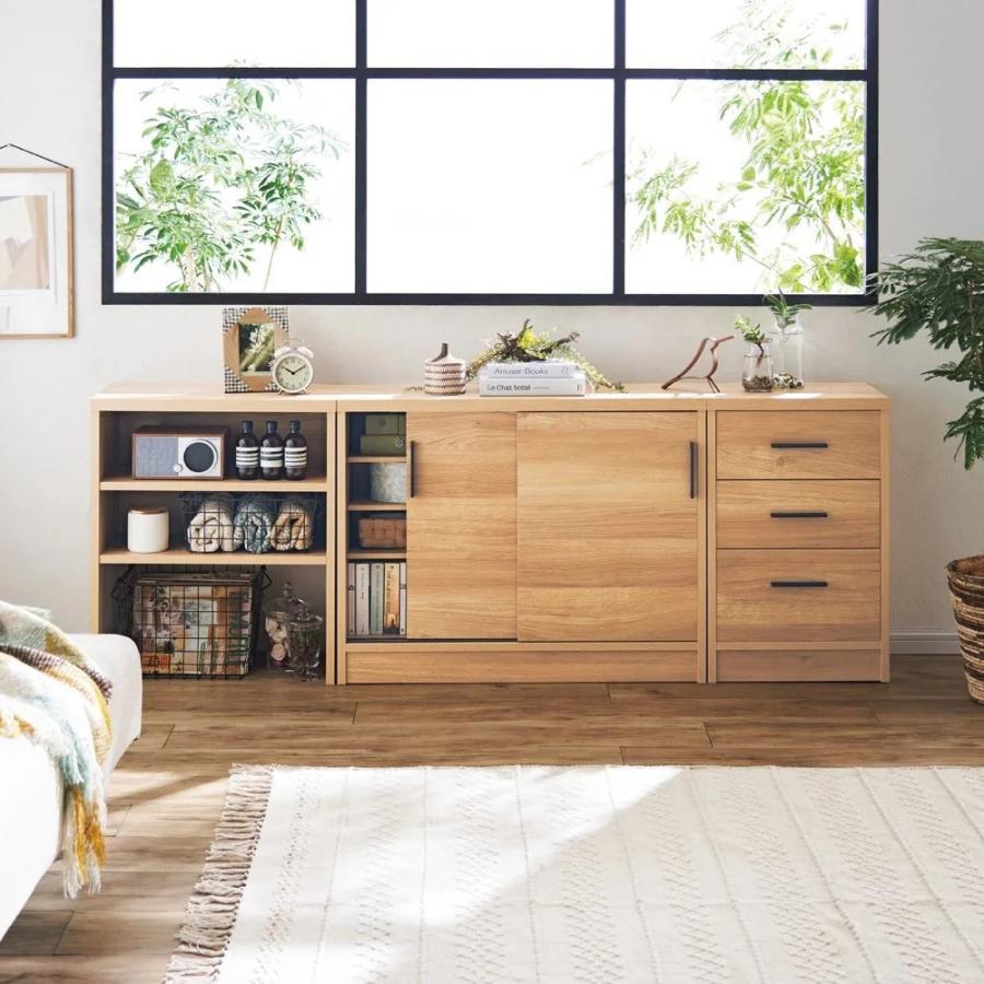 dinos（ディノス） 引き戸カウンター下収納庫 奥行23高さ70cmタイプ