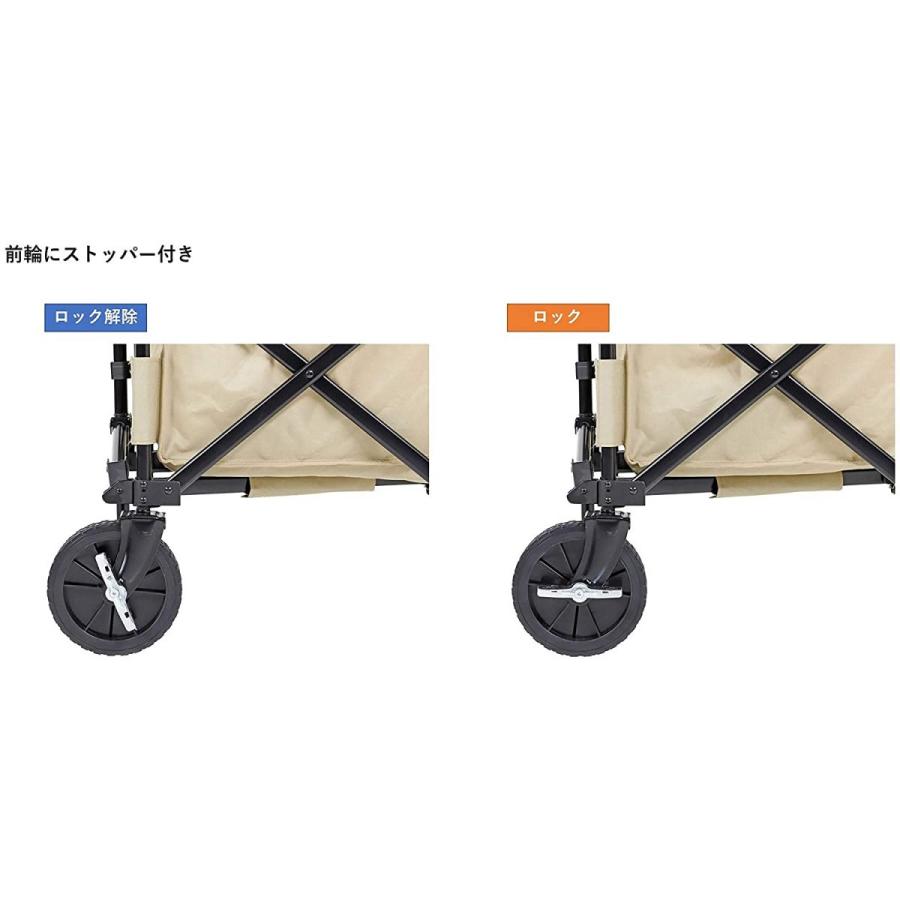 CAPTAIN STAG（キャプテンスタッグ） キャリーワゴン 折りたたみ