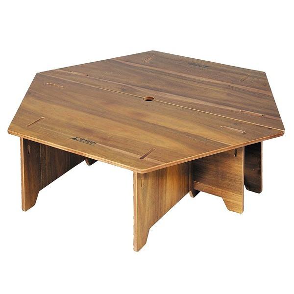 ヘキサ型 テーブル キャプテンスタッグ CSクラシックス ヘキサセンター