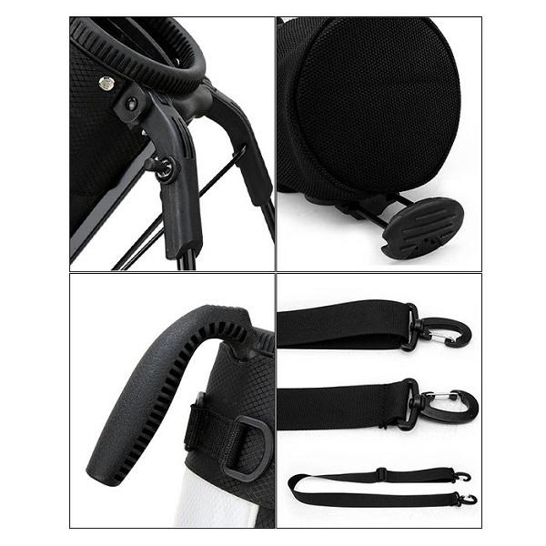 ゴルフスタンドバッグ 自立式 ゴルフ 練習用 バッグ バック クラブ