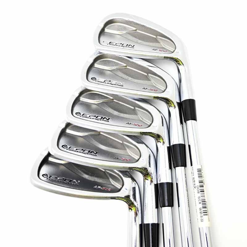 飯能本店］EPON エポン AF-502 アイアン 5本セット(#6〜Pw) 島田ゴルフ