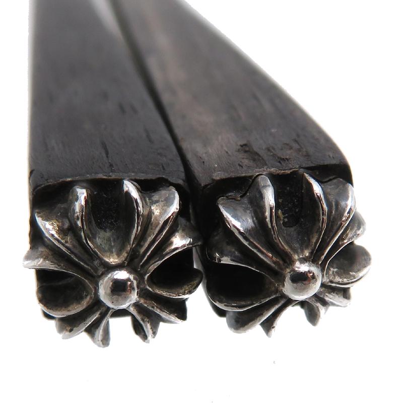 銀座店］CHROME HEARTS クロムハーツ SV925 ウッド チョップスティック