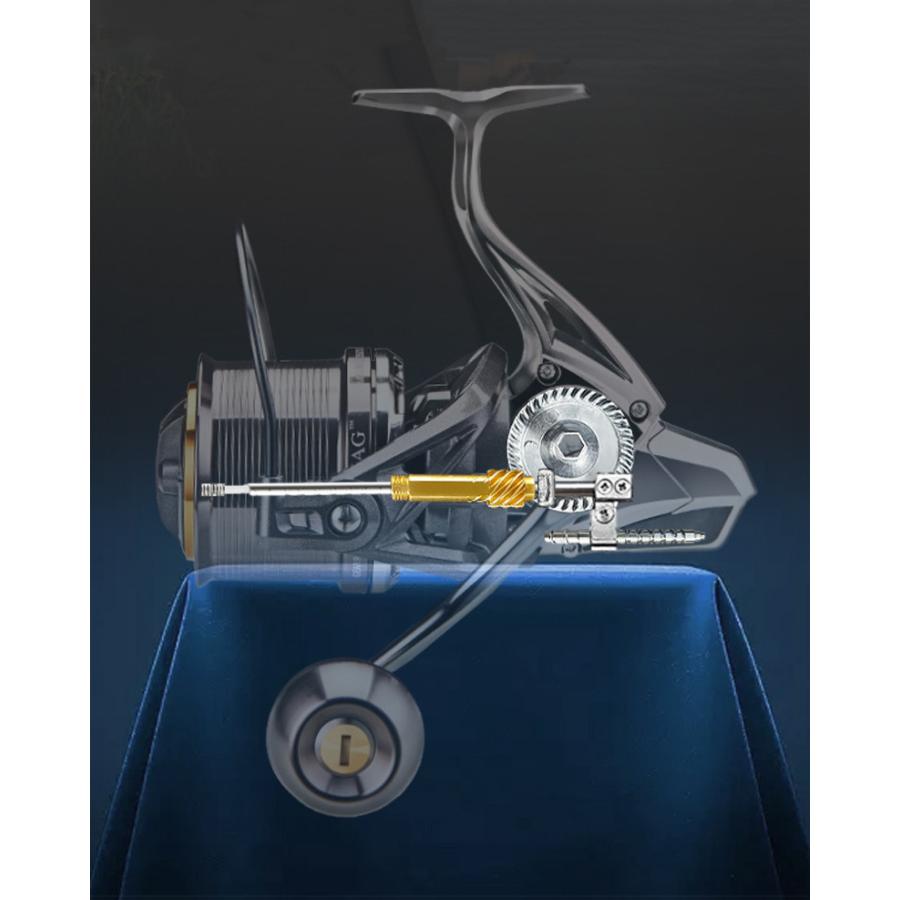 大型 スピニングリール 8000番 10000番 12000番 大物 ねじ込み式