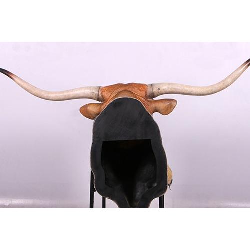 テキサス ロング・ホーン ヘッド（壁掛けタイプ）等身大フィギュア