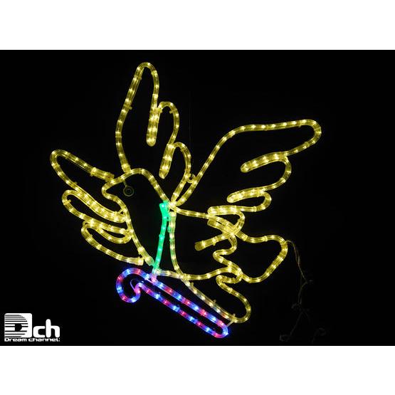 イルミネーション 鳥 鳩 金の鳥 バード スティック モチーフ ライト