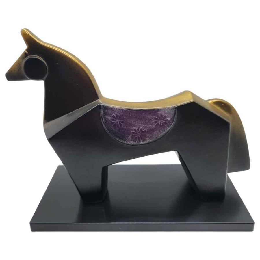 干支 午 陶器 置物 馬 うま 2026年/ 常滑焼 丙午 黒 /粗品 販促 景品