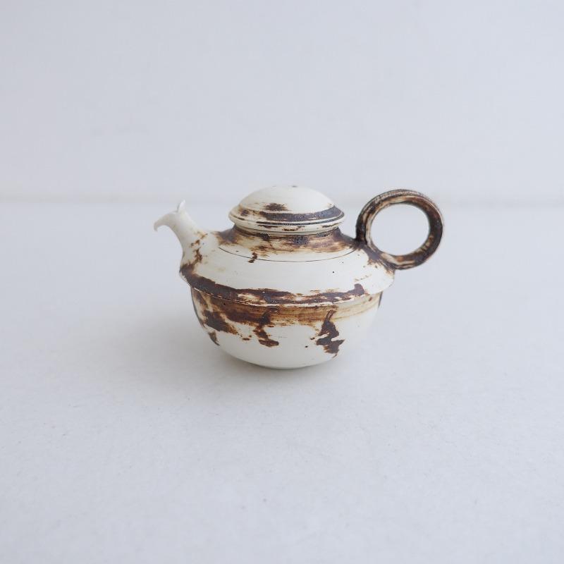 美品】希少/河合和美 *茶壷*茶器作家中国茶【陶器】(wa87-2503-153
