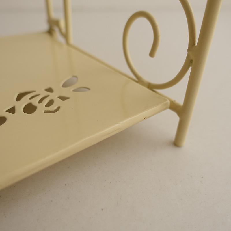 イマン imane *ローズ アイアンスパイスラック*アイボリーバラ薔薇