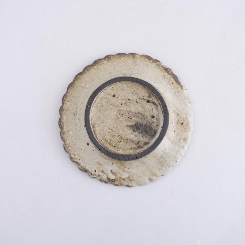 村上直子 *moegi 小菊プレート 中*食器お皿キッチン作家【陶器】信楽焼