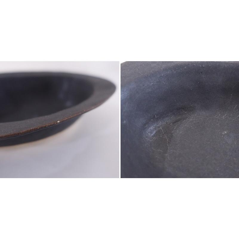 井山三希子 イヤマミキコ *耐熱オーバル 黒 22cm 2点セット*ブラック