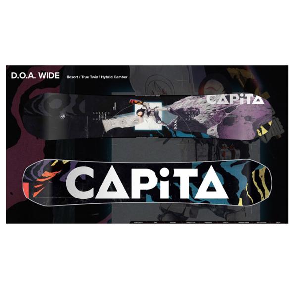 25-26 【 CAPITA 】 キャピタ スノーボード D.O.A WIDE ディーオーエー