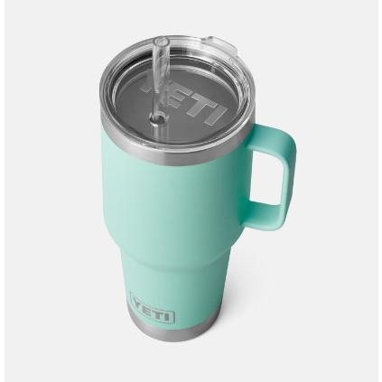 並行輸入品】YETI イエティ ランブラー 35oz 保冷マグ ストロー蓋付き