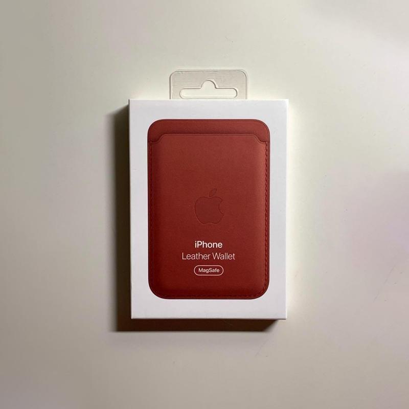 iPhone Apple純正 MagSafe対応 レザーウォレット・アリゾナ 新品