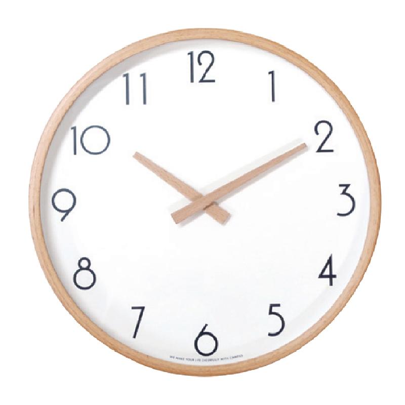 時計 壁掛け 掛け時計 おしゃれ 秒針なし 静か CAMPAS キャンパス