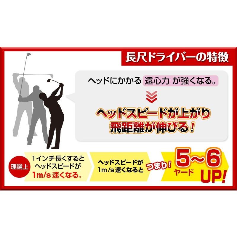 ワークスゴルフ ゴルフ クラブ ドライバー 新品 47インチ 長尺 高反発