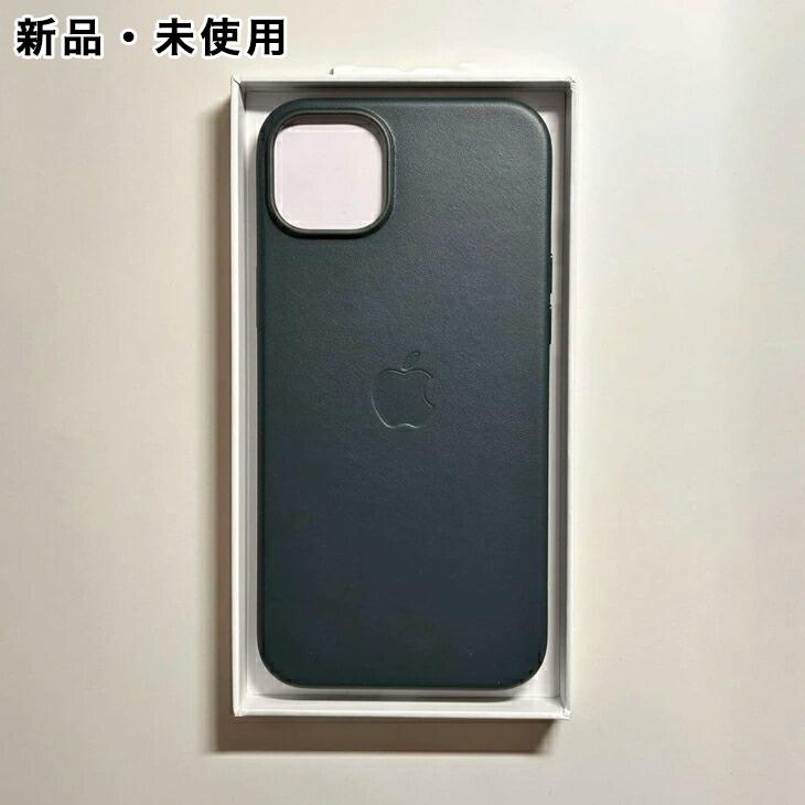 iPhone 14 Plus Apple純正 MagSafe対応 レザーケース・フォレスト