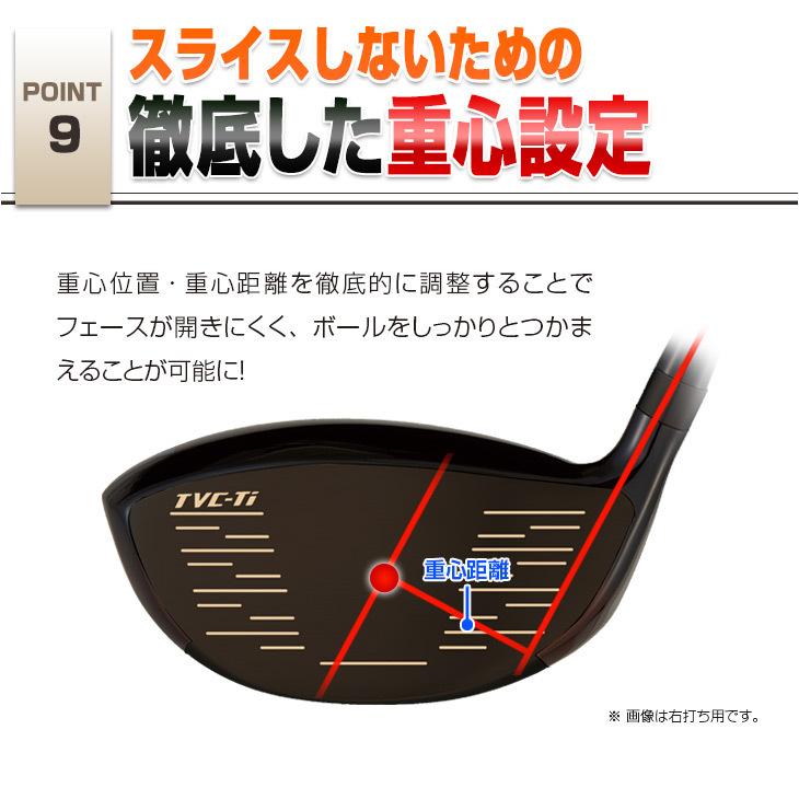 ワークスゴルフ ゴルフ クラブ レフティ 超高反発 ドライバー