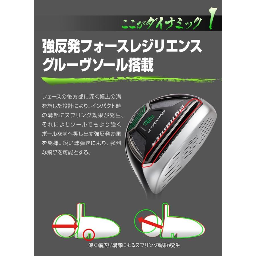 DYNAGOLF（ダイナゴルフ） ゴルフ クラブ メンズ ユーティリティー 2本