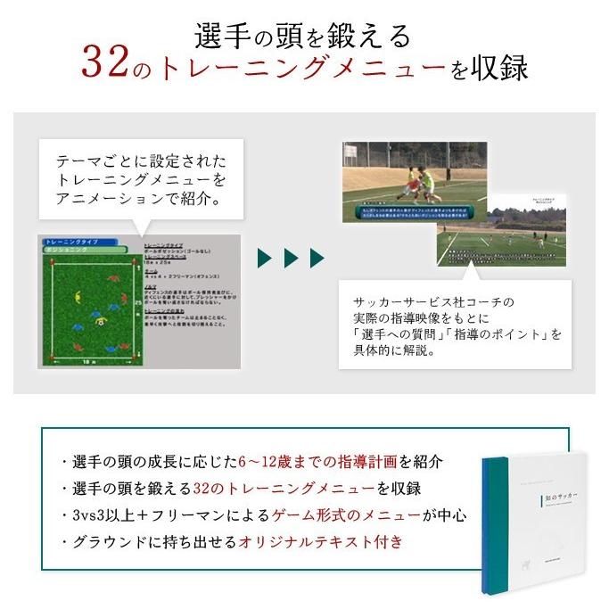 DVD 知のサッカー第1巻 サッカーサービス U-12 トレーニング 指導法