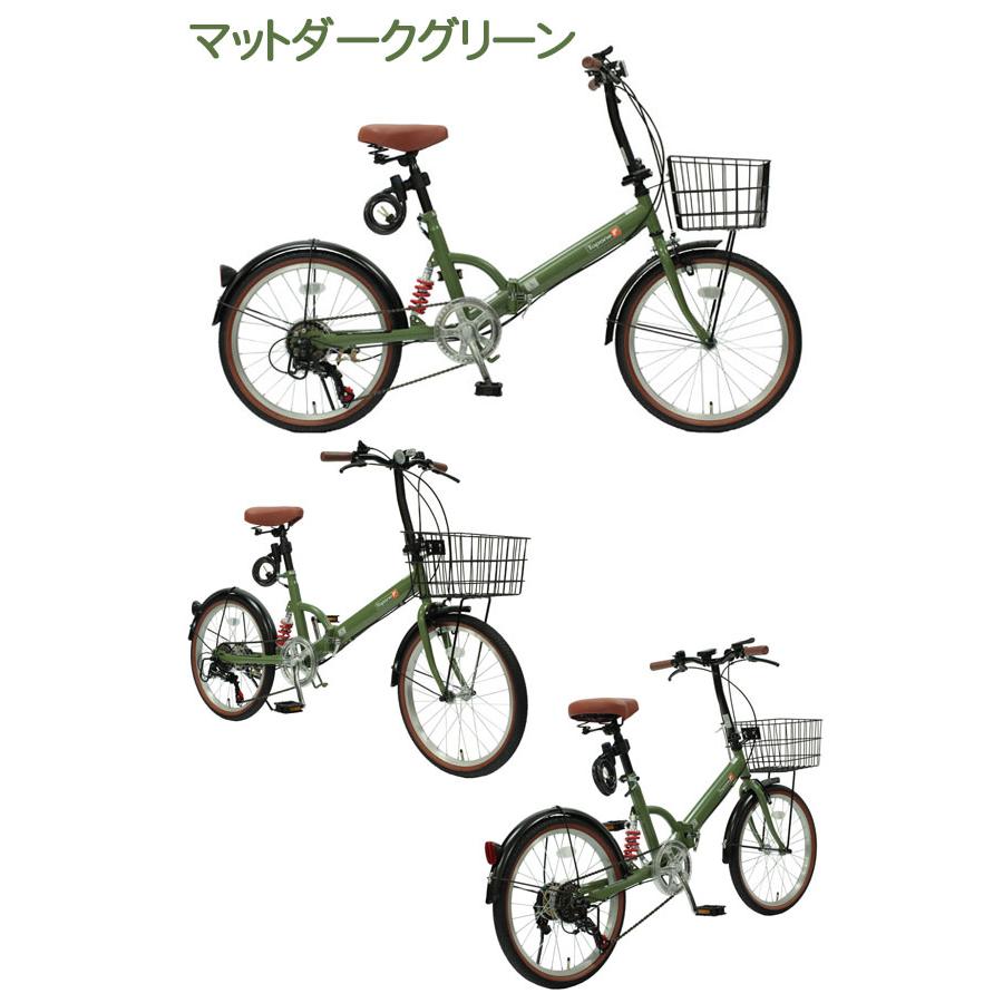 TOPONE（トップワン） 折りたたみ自転車 20インチ シマノ製 6段ギア