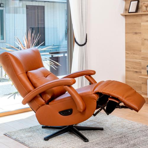 期間限定大特価】ヤマダオリジナル ［幅68］電動パーソナルチェア 本革