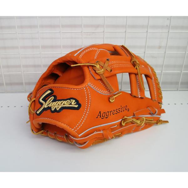 久保田スラッガー（KUBOTA SLUGGER） 硬式グラブKSG-L5 DPオレンジ 湯