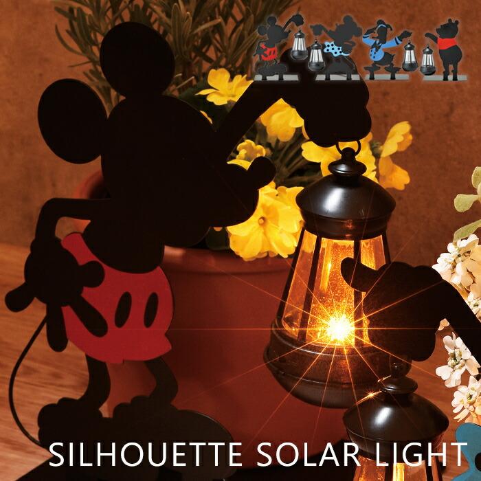 ディズニー ソーラーライト 屋外 おしゃれ 庭 かわいい キャラクター