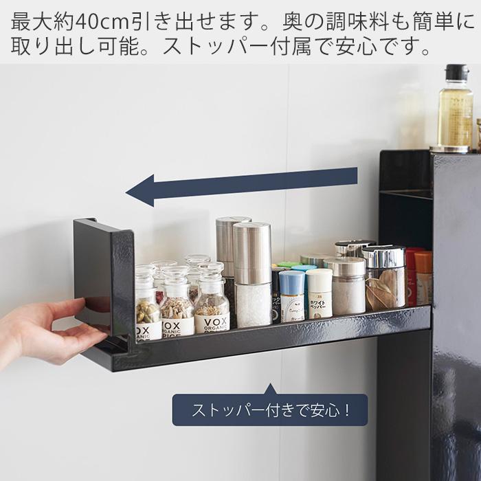 tower 山崎実業 公式 タワー 隠せる調味料ラック 2段 スパイス ボトル