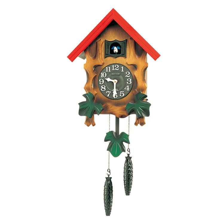 RHYTHM リズム時計 掛け時計 鳩時計 カッコークロック カッコー