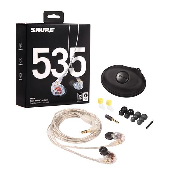 SHURE（シュア） SE535 クリア Pro Line 有線イヤホン カナル型 : e