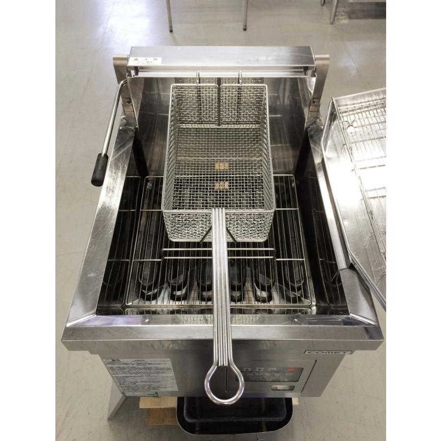 電気フライヤー コメットカトウ CF2-E18B 中古 : 業務用厨房機器の新橋