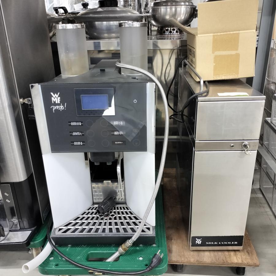 セット販売】(A) エスプレッソマシン WMF プレスト 1400-3 + (B