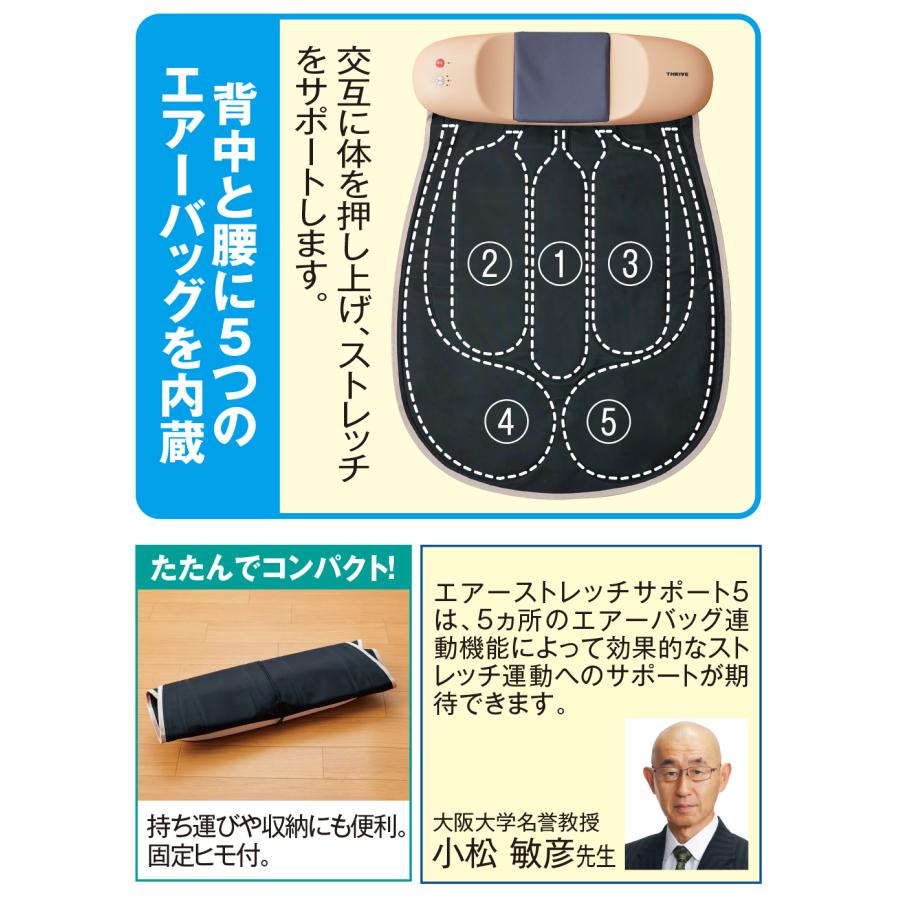 エアーストレッチサポート5 はぴねすくらぶ スライヴ THRIVE 大東電機