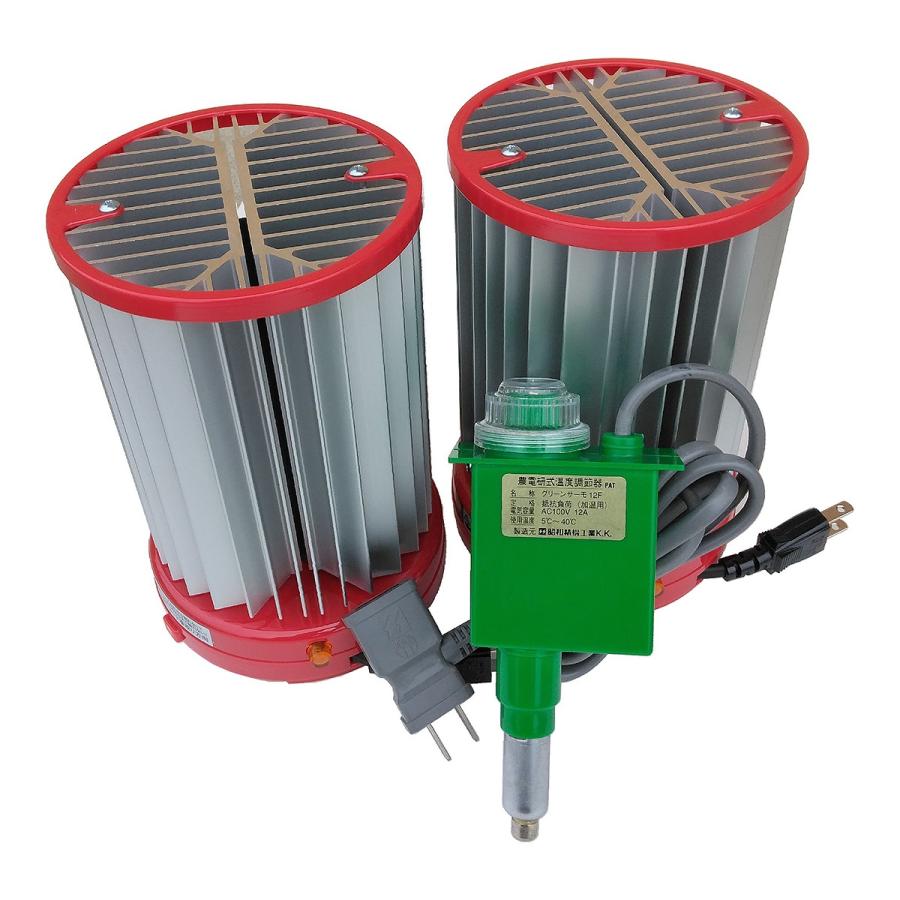 パネルヒーター 500W 12Fサーモ付 SPF-500 昭和精機工業 園芸用