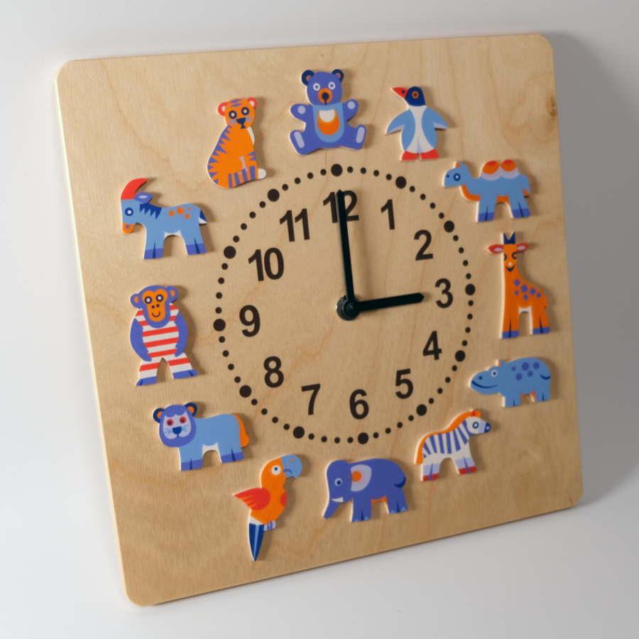 壁掛時計 動物たち HELLER ヘラー社 ドイツ 子供部屋 子ども部屋