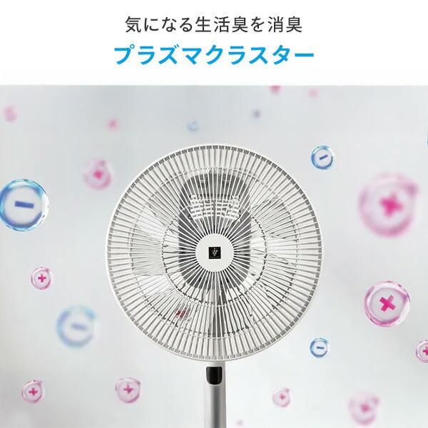 扇風機 小型 dcモーター シャープ プラズマクラスター リビング扇風機