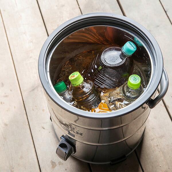 ステンレスキーパー (15L) ウォータージャグ 保冷専用 広口タイプ IDS