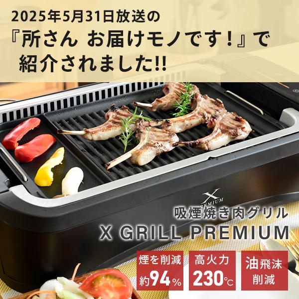 山善（YAMAZEN） ホットプレート 焼肉プレート 大型 無煙 吸煙グリル