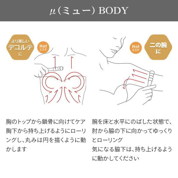 テラローラー ミュー テラタイトローラー 美顔ローラー パールホワイト