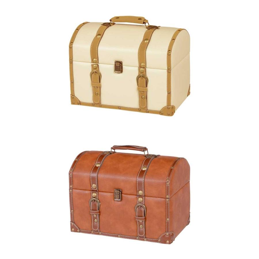 アンティーク風 トランクケース インテリア 収納ボックス 収納ケース