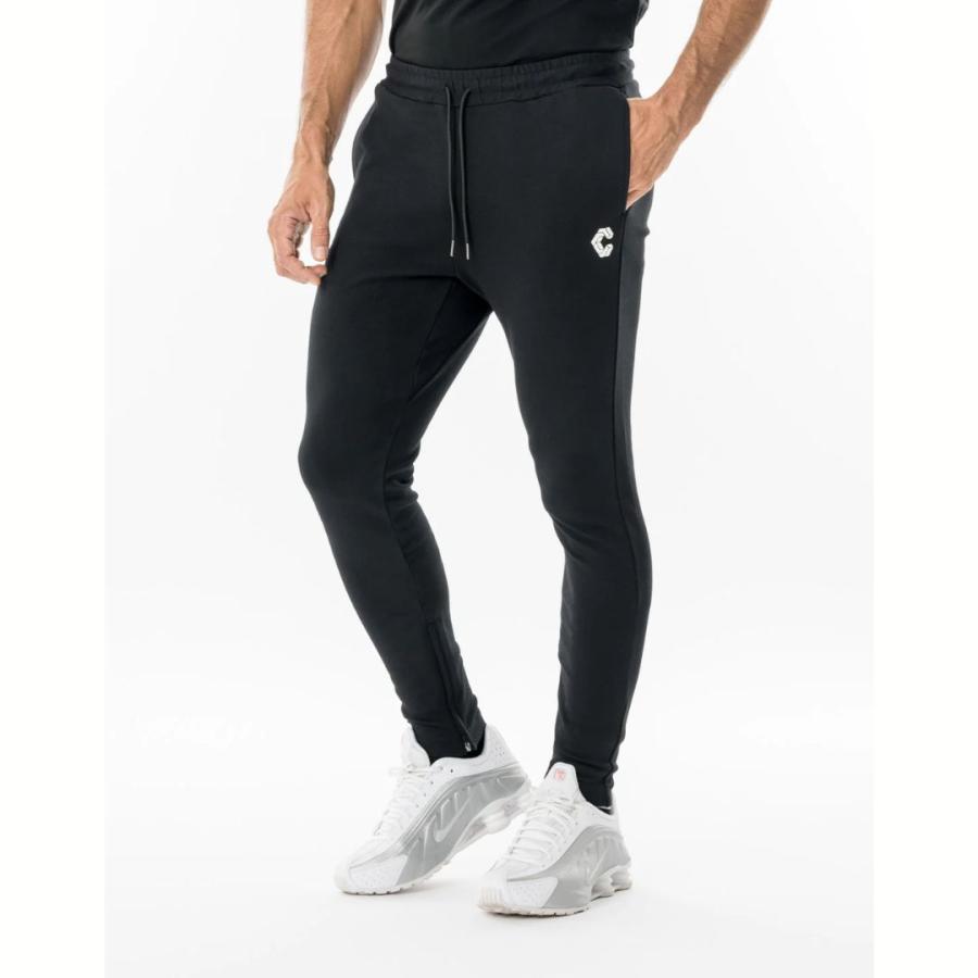 CRONOS ACTIVE SLIM Long Pants【BLACK】クロノス ジョガーパンツ