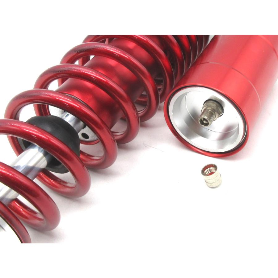 RFYタイプ 350mm リアサスペンション レッド 赤色 ◇ ゼファー400