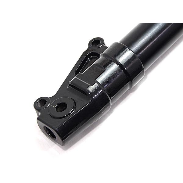 新品 27パイ ZXタイプ フロントフォーク ブラック 黒/ディスク化